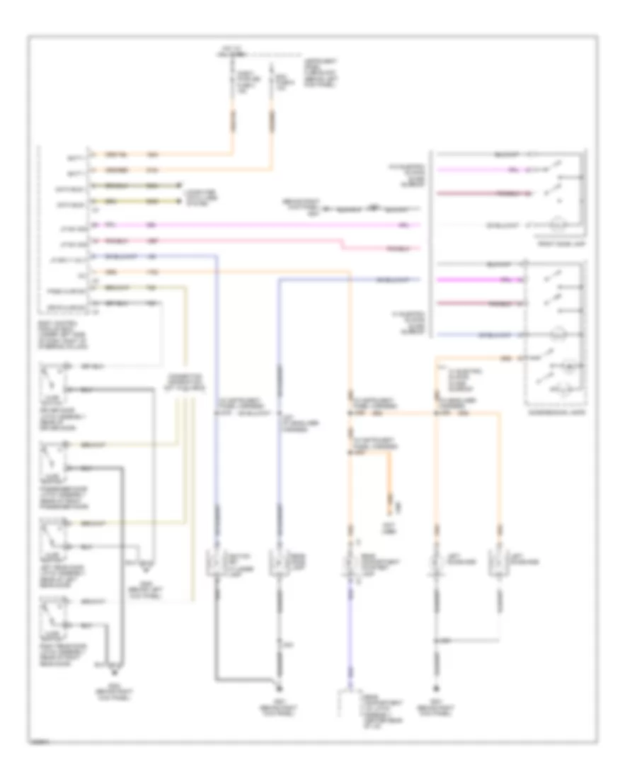 Courtesy Lamps Wiring Diagram for Pontiac G8 2008