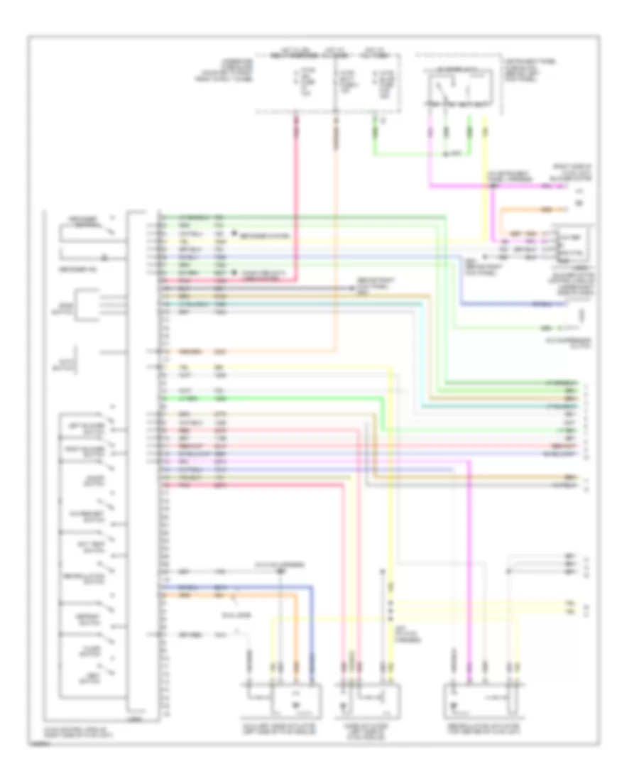 Automatic A C Wiring Diagram 1 of 2 for Pontiac G8 GT 2008