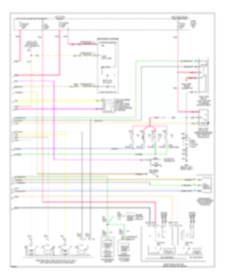 2.2L (VIN 4), Engine Performance Wiring Diagrams (2 of 2) for Pontiac Sunfire SE 1995