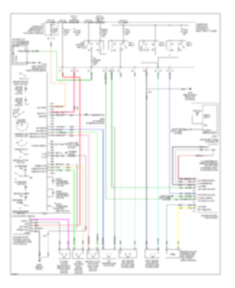 5.3L VIN C, Manual AC Wiring Diagram for Pontiac Grand Prix 2008