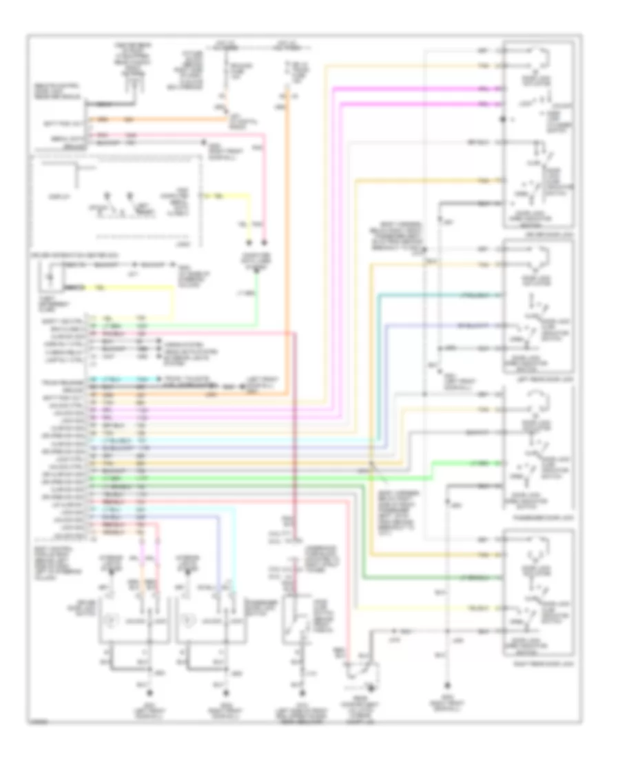 Forced Entry Wiring Diagram for Pontiac Grand Prix GXP 2008