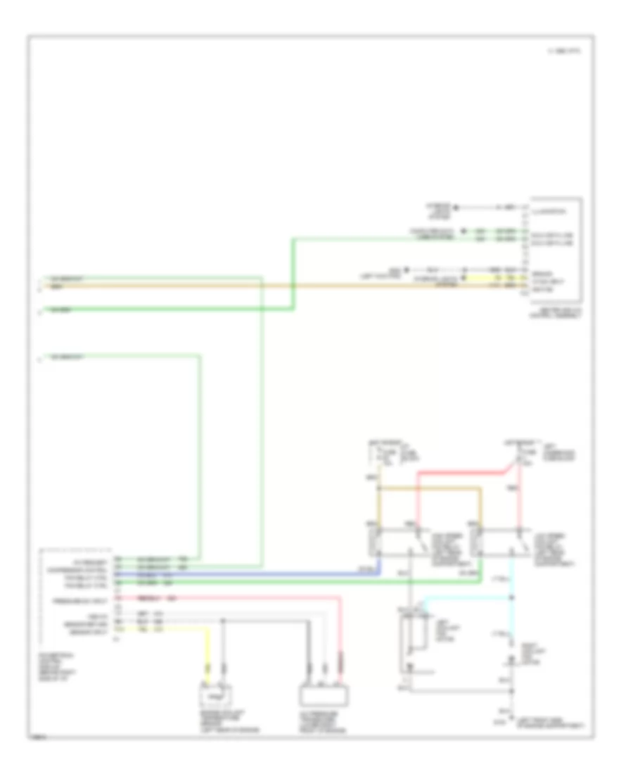 Air Conditioning Wiring Diagrams, Auto AC (2 of 2) for Pontiac Bonneville SLE 1996