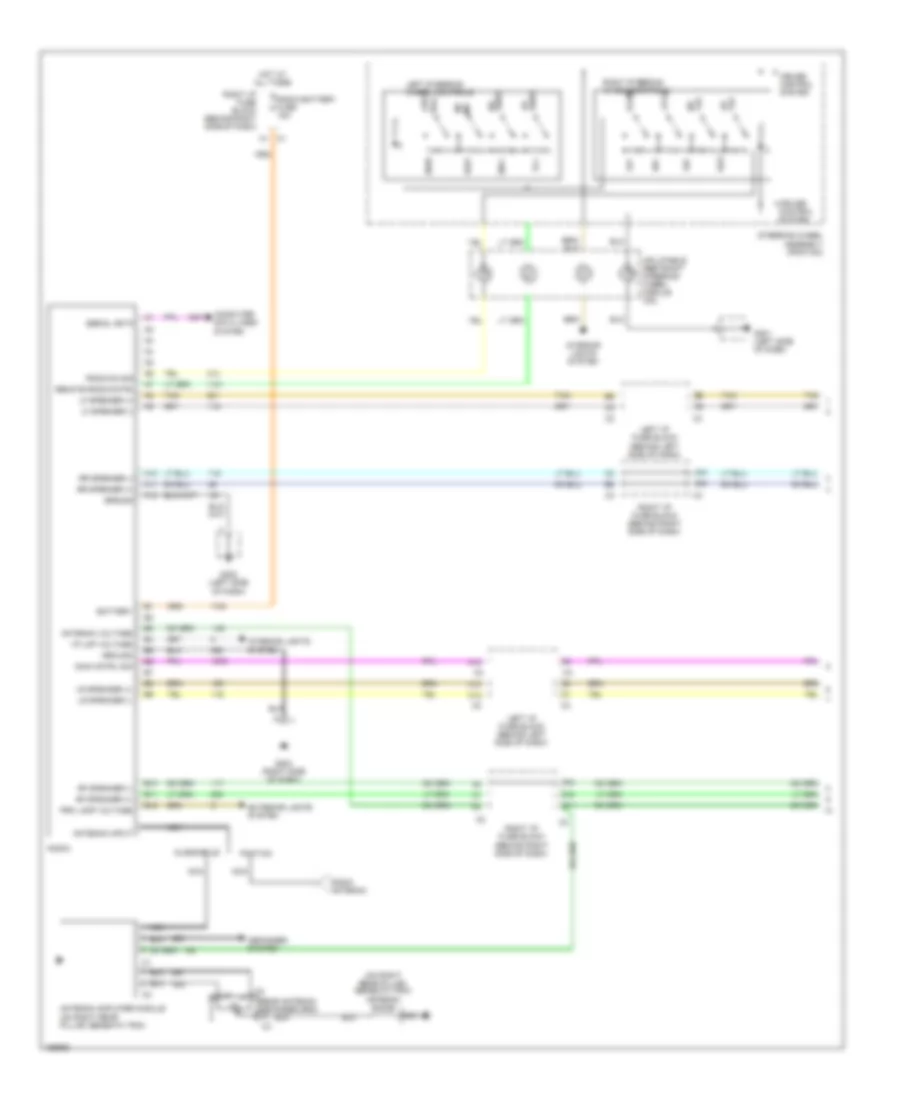 Radio Wiring Diagrams with Amplifier 1 of 2 for Pontiac Grand Am SE 2002