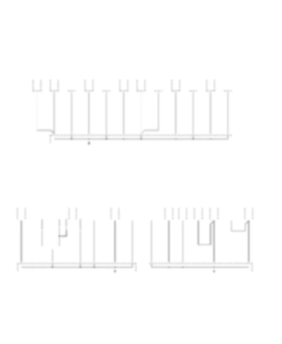 Ground Distribution Wiring Diagram 2 of 3 for Pontiac Grand Am GT 2003