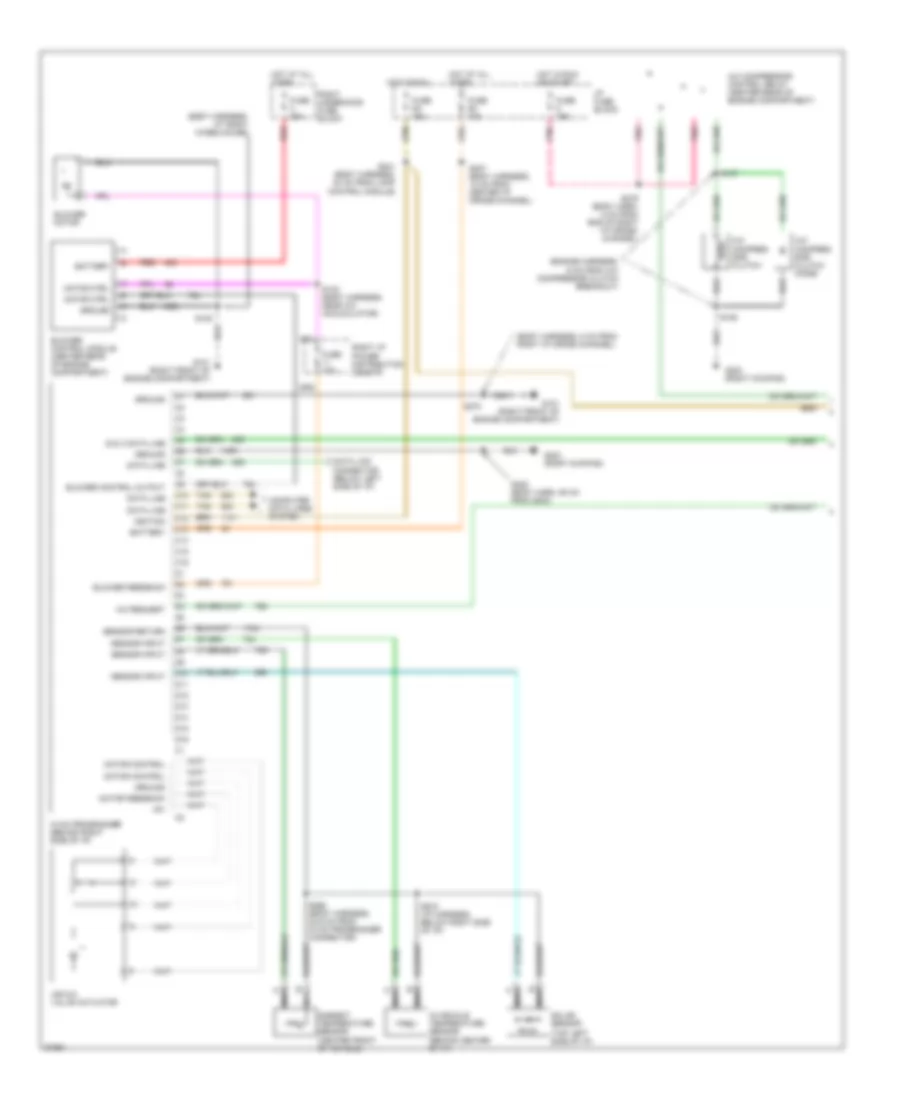 A C Wiring Diagram Auto A C 1 of 2 for Pontiac Bonneville SSEi 1997