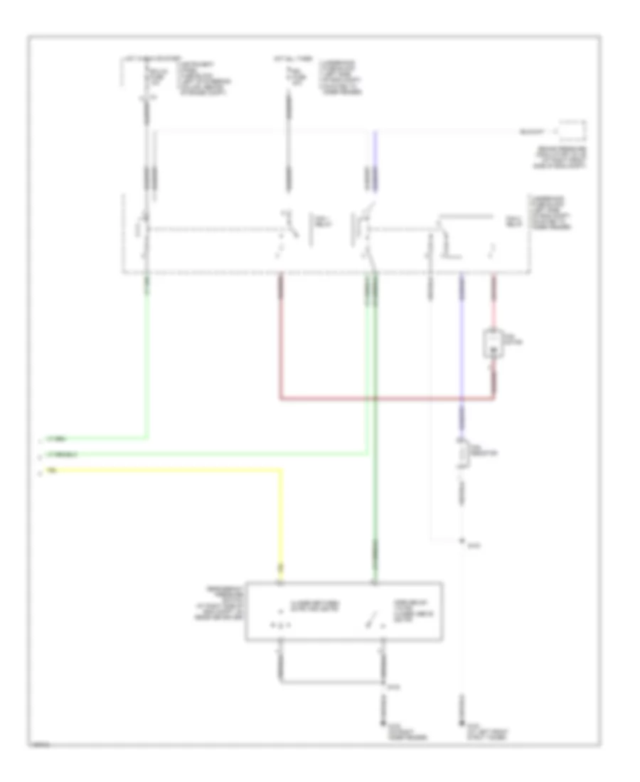 Manual A C Wiring Diagram 2 of 2 for Pontiac Vibe 2003