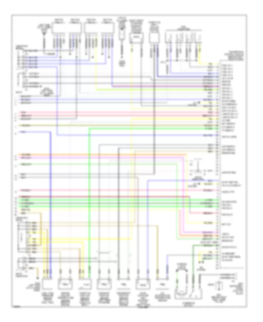 1 8L VIN 8 Engine Performance Wiring Diagram FWD 3 of 3 for Pontiac Vibe 2003