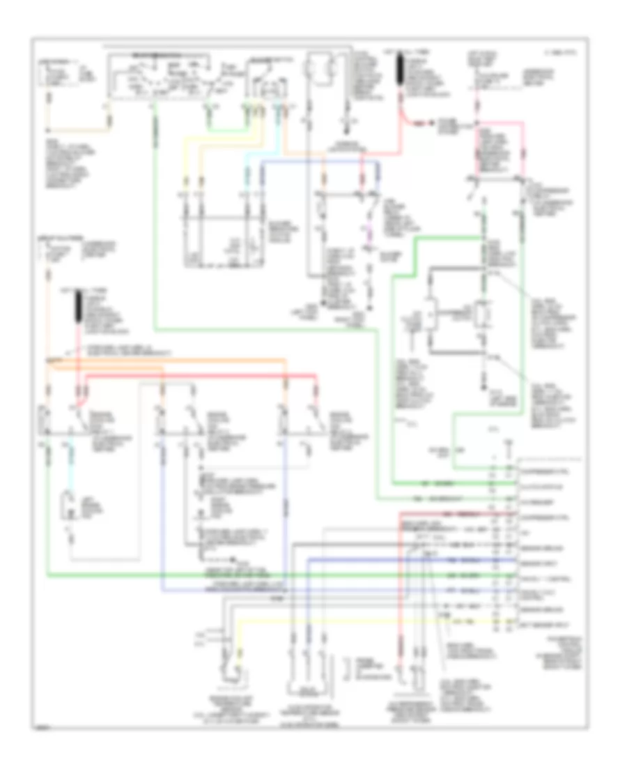 A C Wiring Diagram for Pontiac Firebird Formula 1997