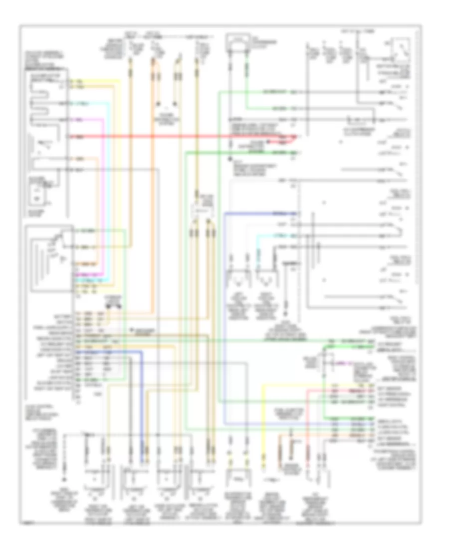 Manual A C Wiring Diagram for Pontiac Aztek 2004