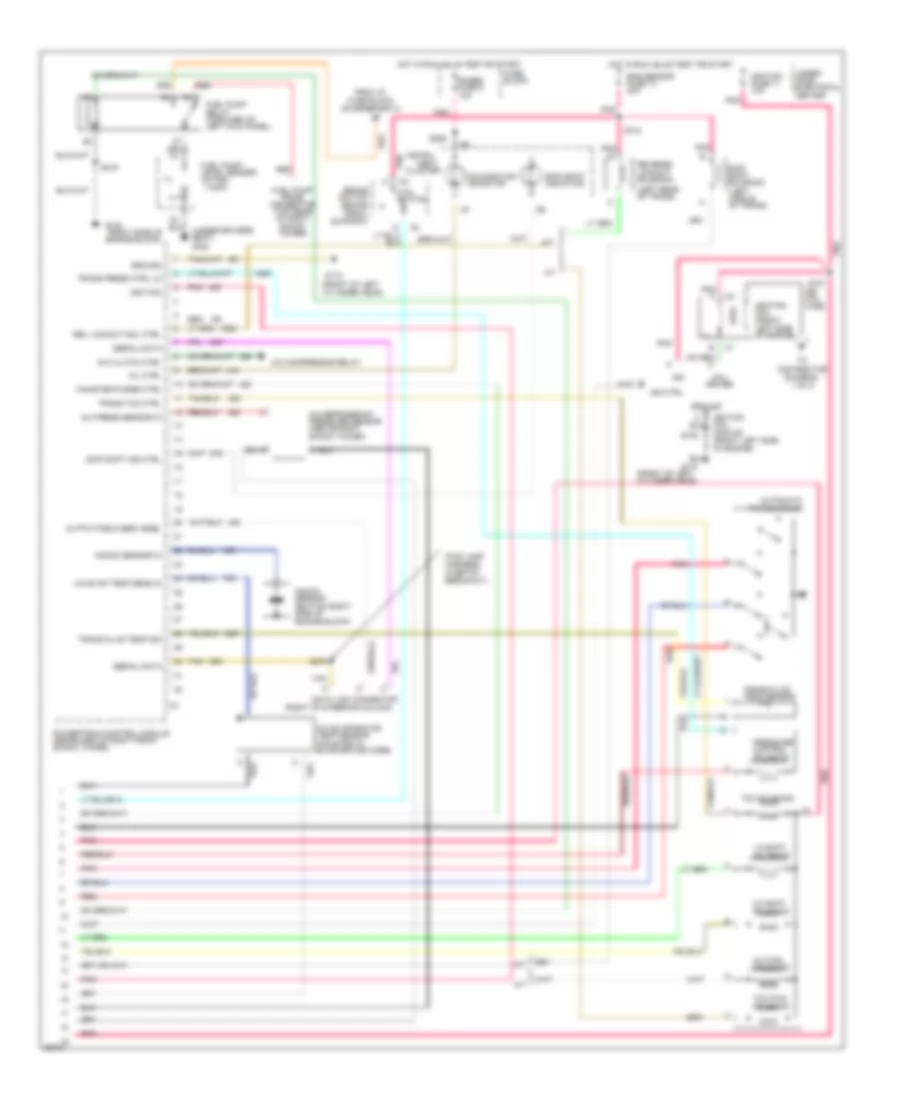 5 7L VIN P Engine Performance Wiring Diagrams 3 of 3 for Pontiac Firebird Trans Am 1997