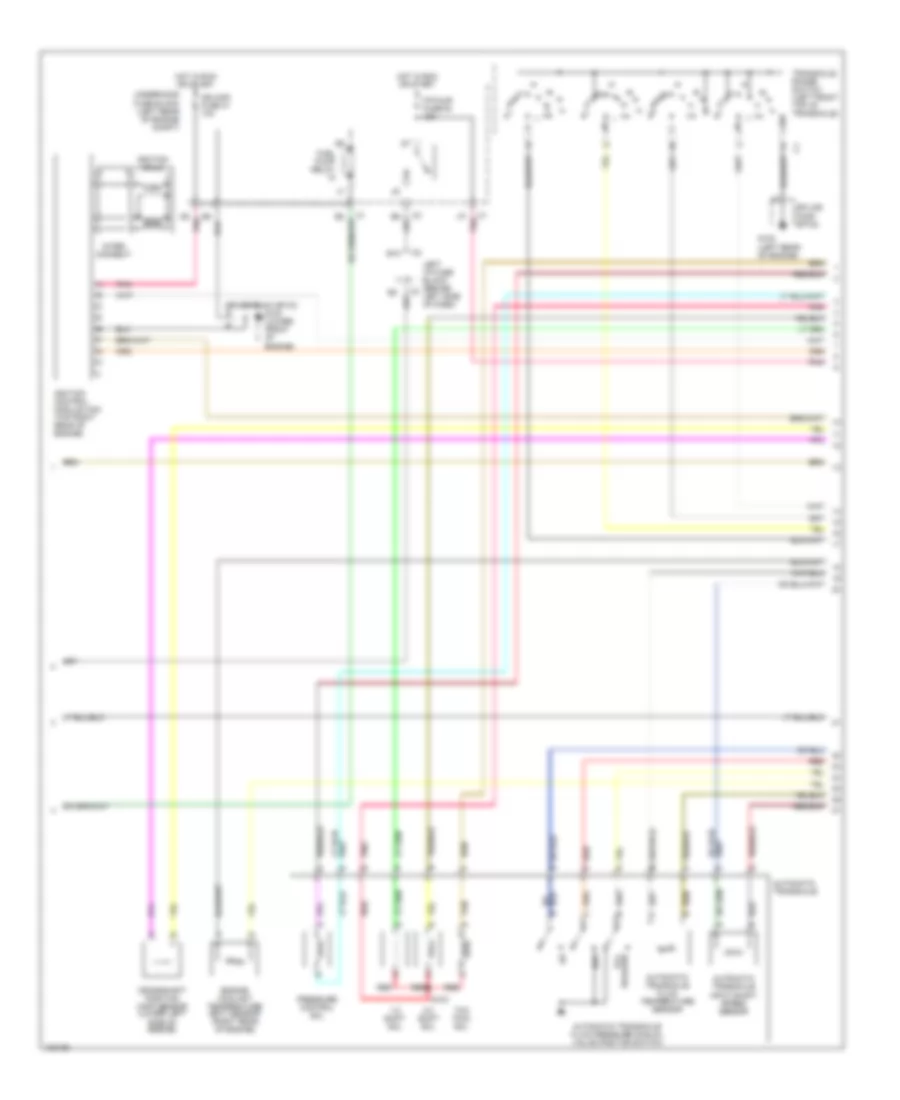 2.2L VIN F, Engine Performance Wiring Diagram (2 of 3) for Pontiac Grand Am GT 2004