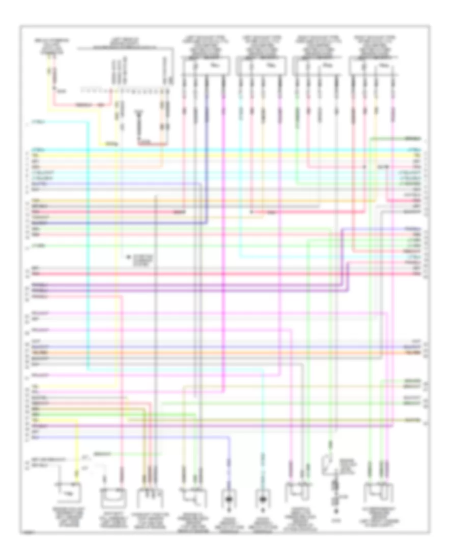 5 7L VIN G Engine Performance Wiring Diagram 2 of 5 for Pontiac GTO 2004