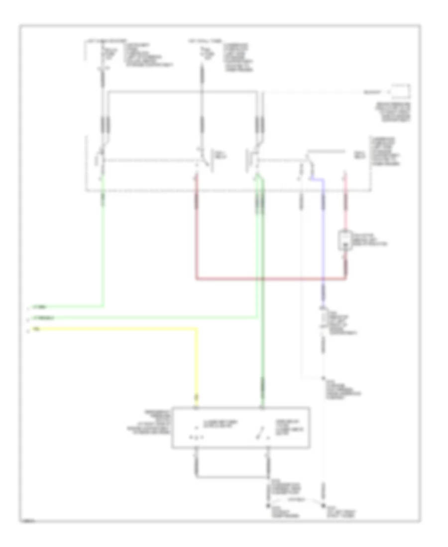 Manual A C Wiring Diagram 2 of 2 for Pontiac Vibe 2004