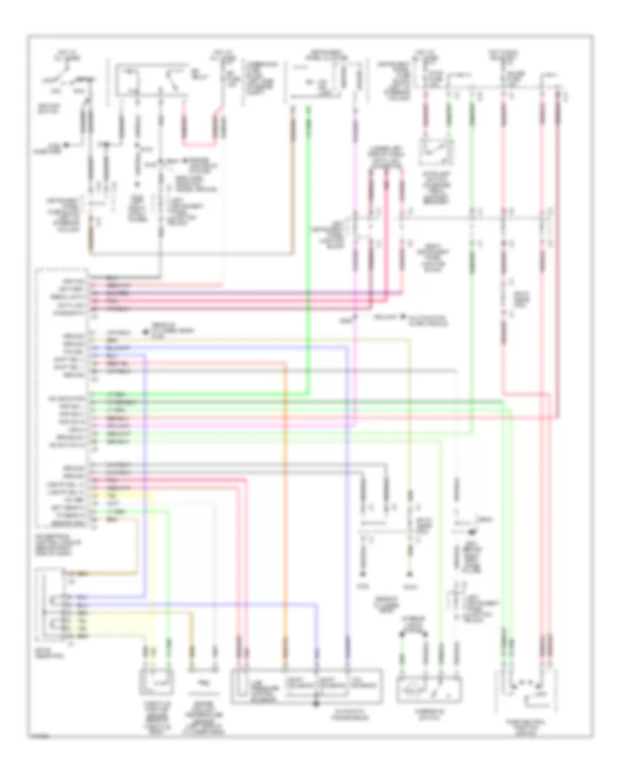 A T Wiring Diagram FWD for Pontiac Vibe 2004