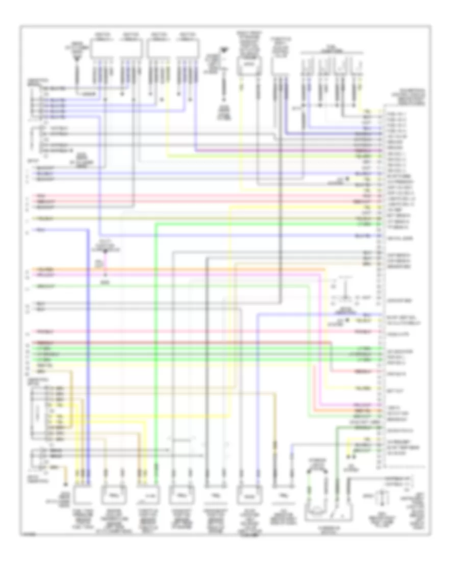 1.8L VIN 8, Engine Performance Wiring Diagram, FWD (3 of 3) for Pontiac Vibe GT 2004