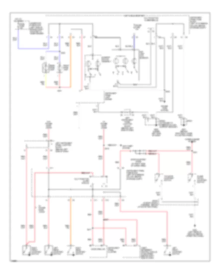 Courtesy Lamps Wiring Diagram for Pontiac Vibe GT 2004