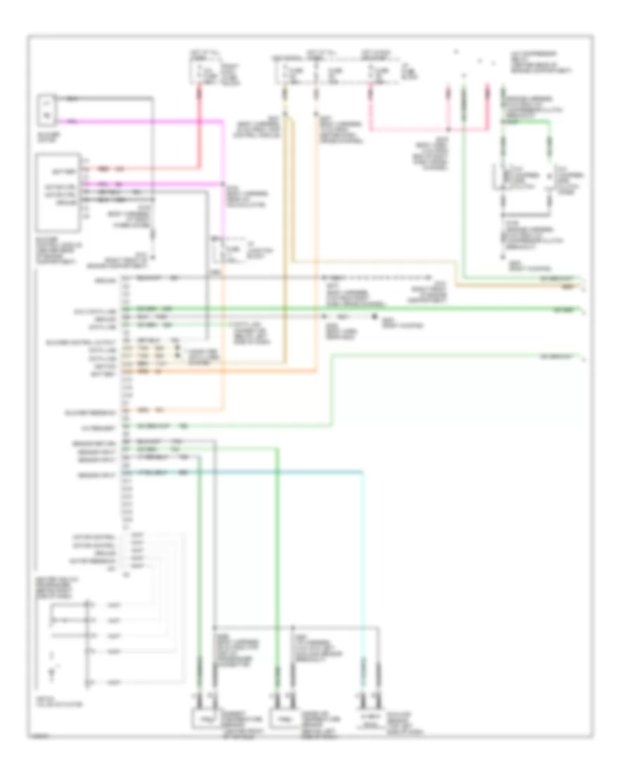 A C Wiring Diagram Auto A C 1 of 2 for Pontiac Bonneville SSEi 1998