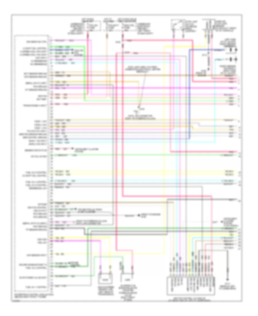 3 8L VIN K Engine Performance Wiring Diagrams 1 of 4 for Pontiac Firebird 1998