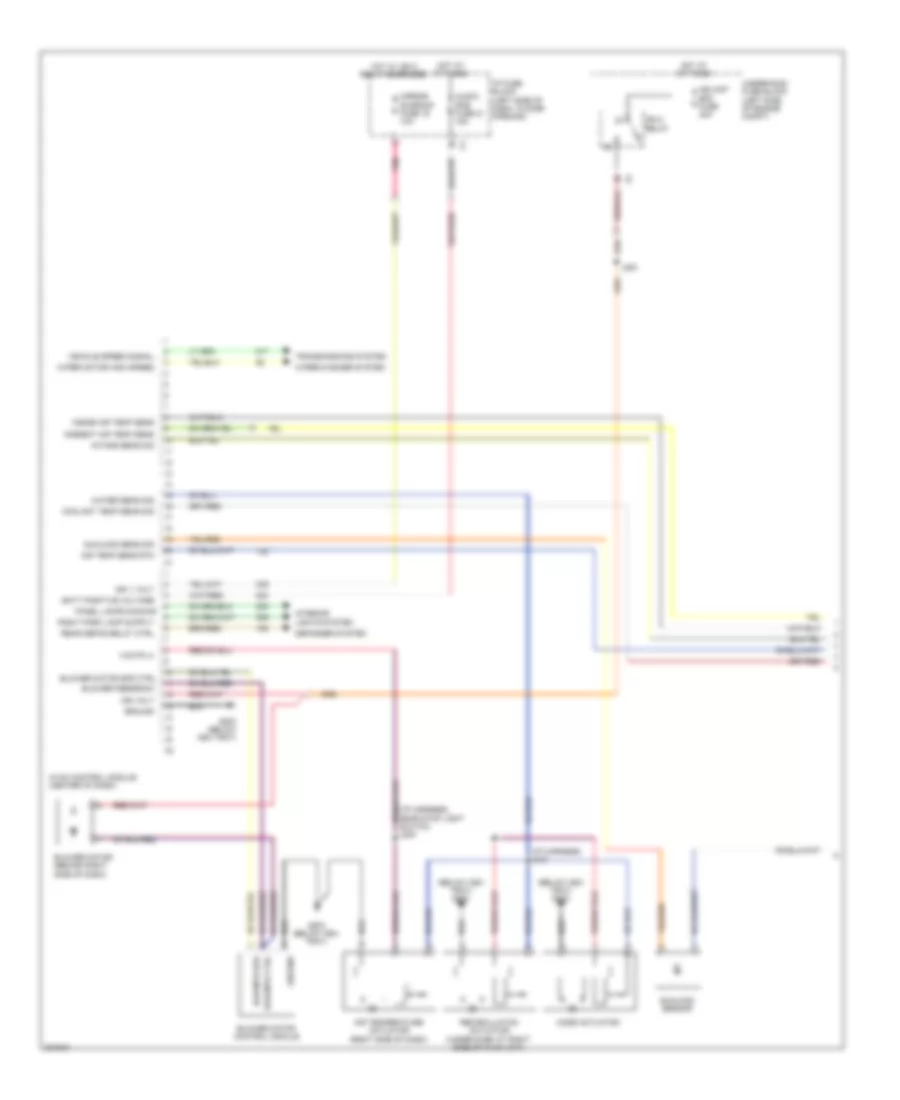 Automatic AC Wiring Diagram (1 of 2) for Pontiac G3 Wave 2009