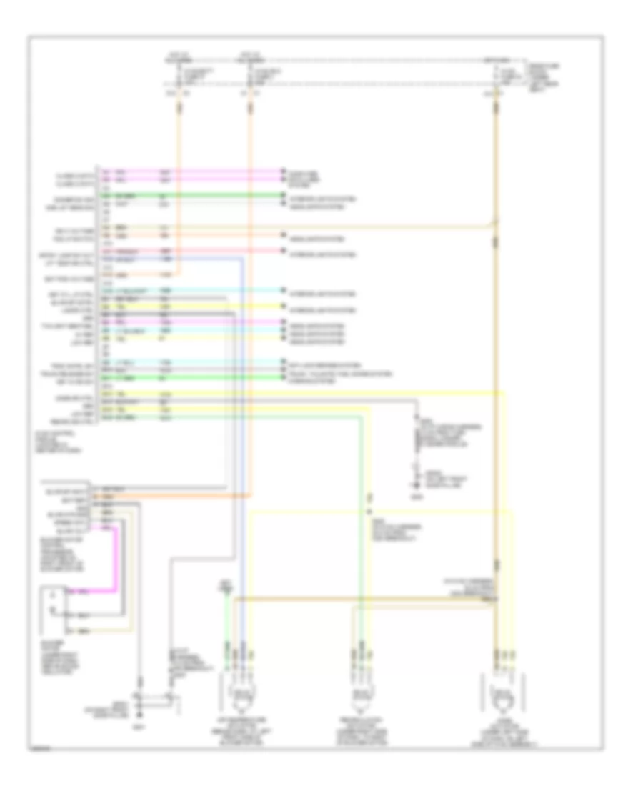 Manual A C Wiring Diagram 1 of 2 for Pontiac Bonneville SLE 2005