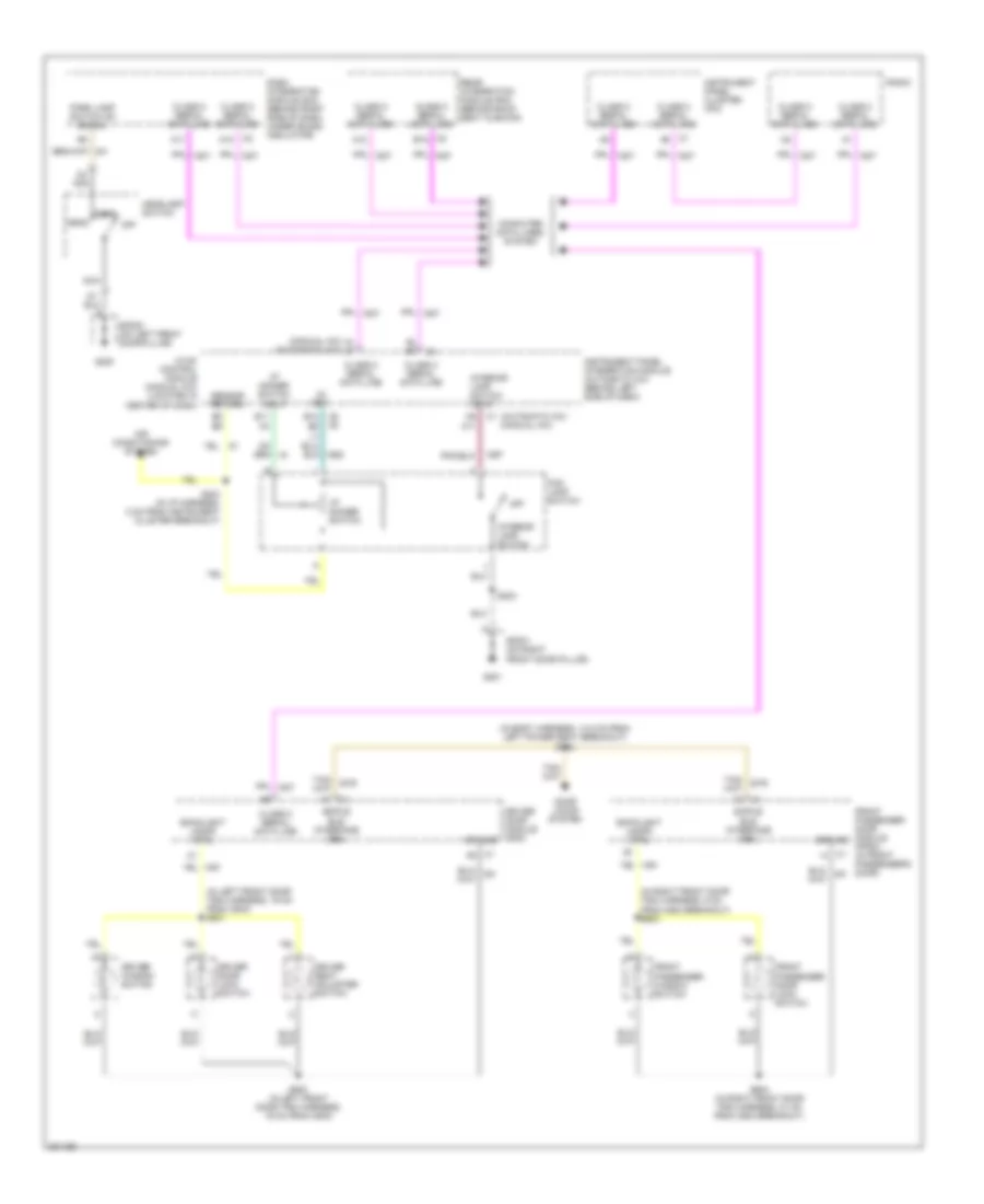 Instrument Illumination Wiring Diagram 2 of 2 for Pontiac Bonneville SLE 2005