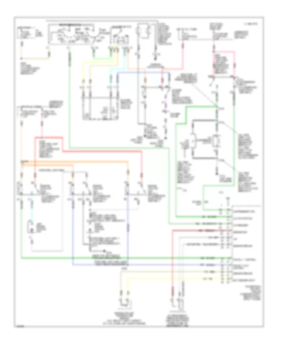 A C Wiring Diagram for Pontiac Firebird Trans Am 1998