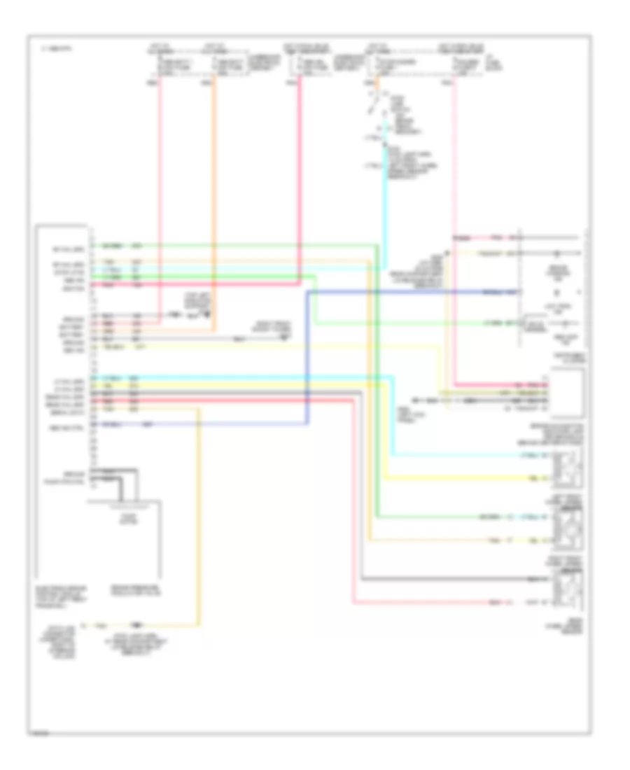 Anti lock Brake Wiring Diagrams without Traction Control for Pontiac Firebird Trans Am 1998