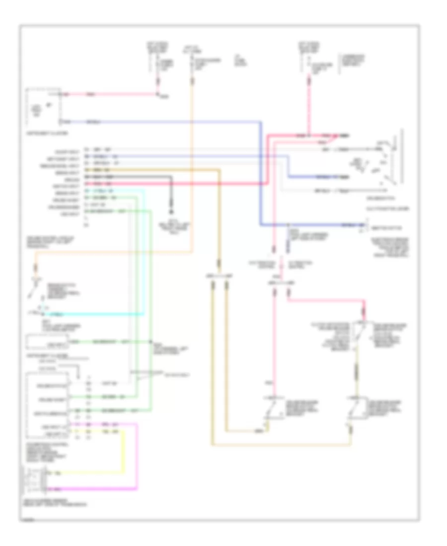 Cruise Control Wiring Diagram for Pontiac Firebird Trans Am 1998