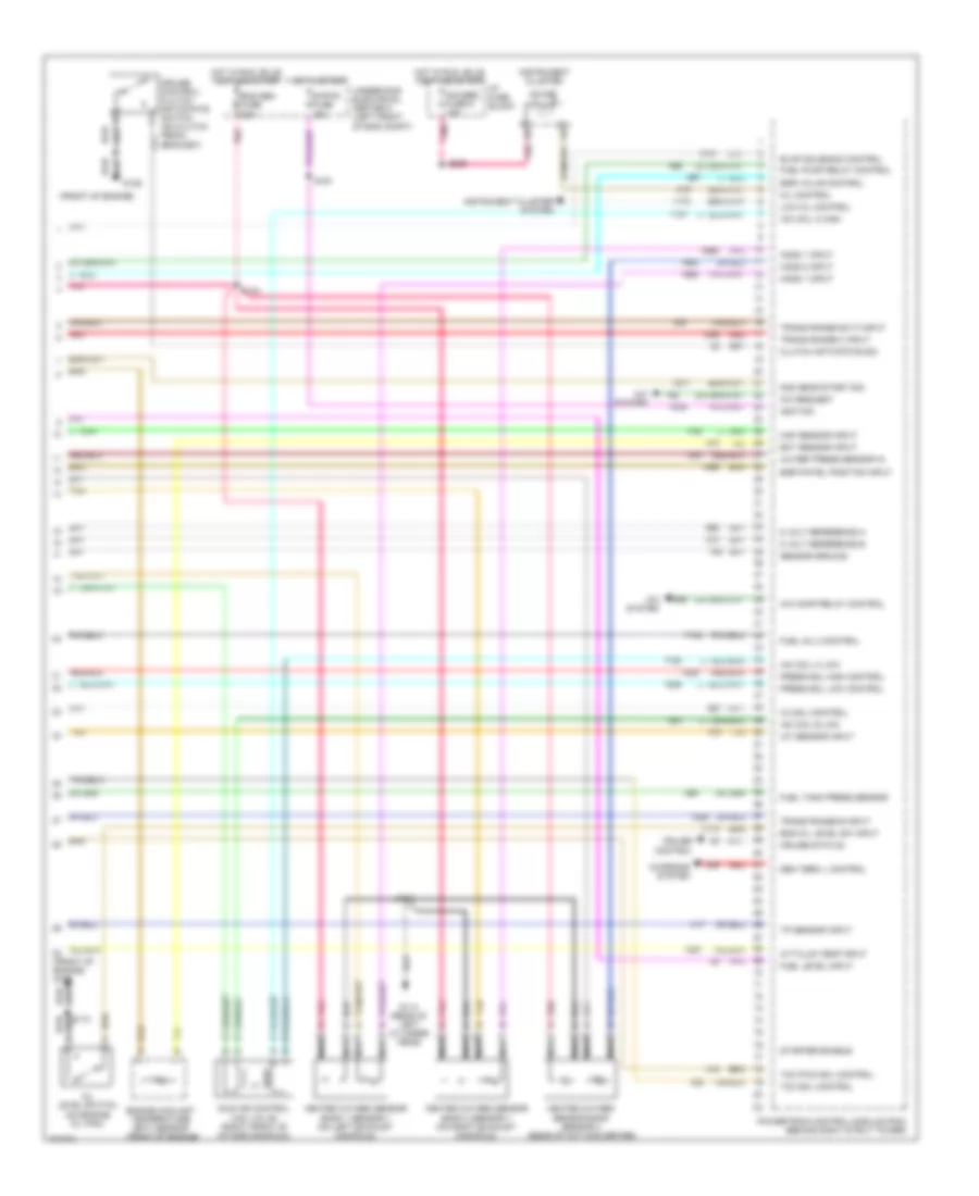 3 8L VIN K Engine Performance Wiring Diagrams 4 of 4 for Pontiac Firebird Trans Am 1998