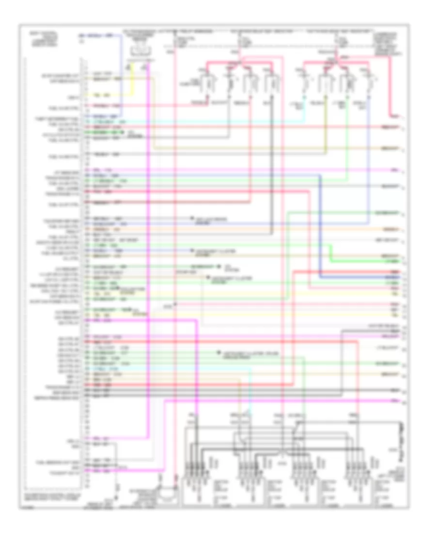 5 7L VIN G Engine Performance Wiring Diagrams 1 of 4 for Pontiac Firebird Trans Am 1998