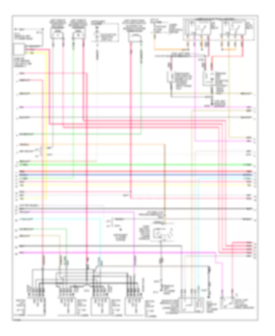 5 7L VIN G Engine Performance Wiring Diagrams 2 of 4 for Pontiac Firebird Trans Am 1998