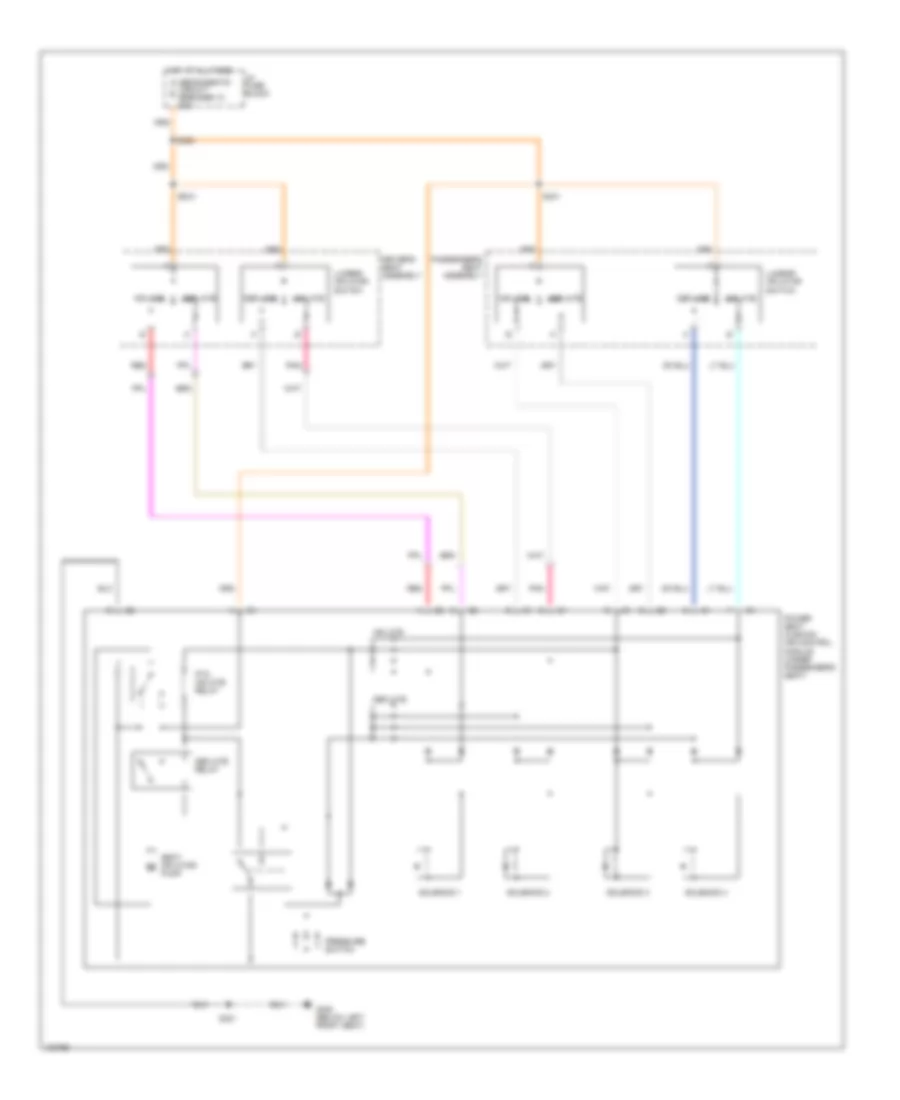 Lumbar Wiring Diagram for Pontiac Firebird Trans Am 1998