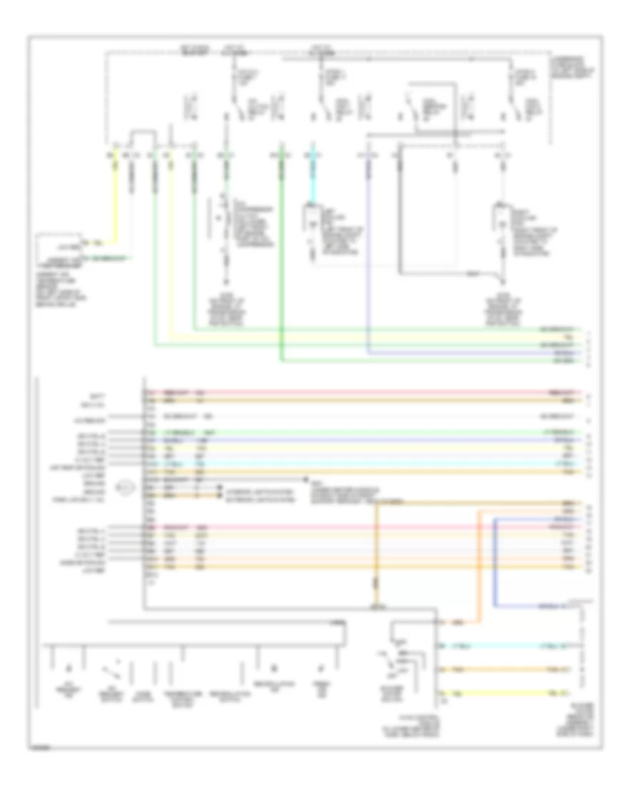 Manual AC Wiring Diagram (1 of 2) for Pontiac G6 2005