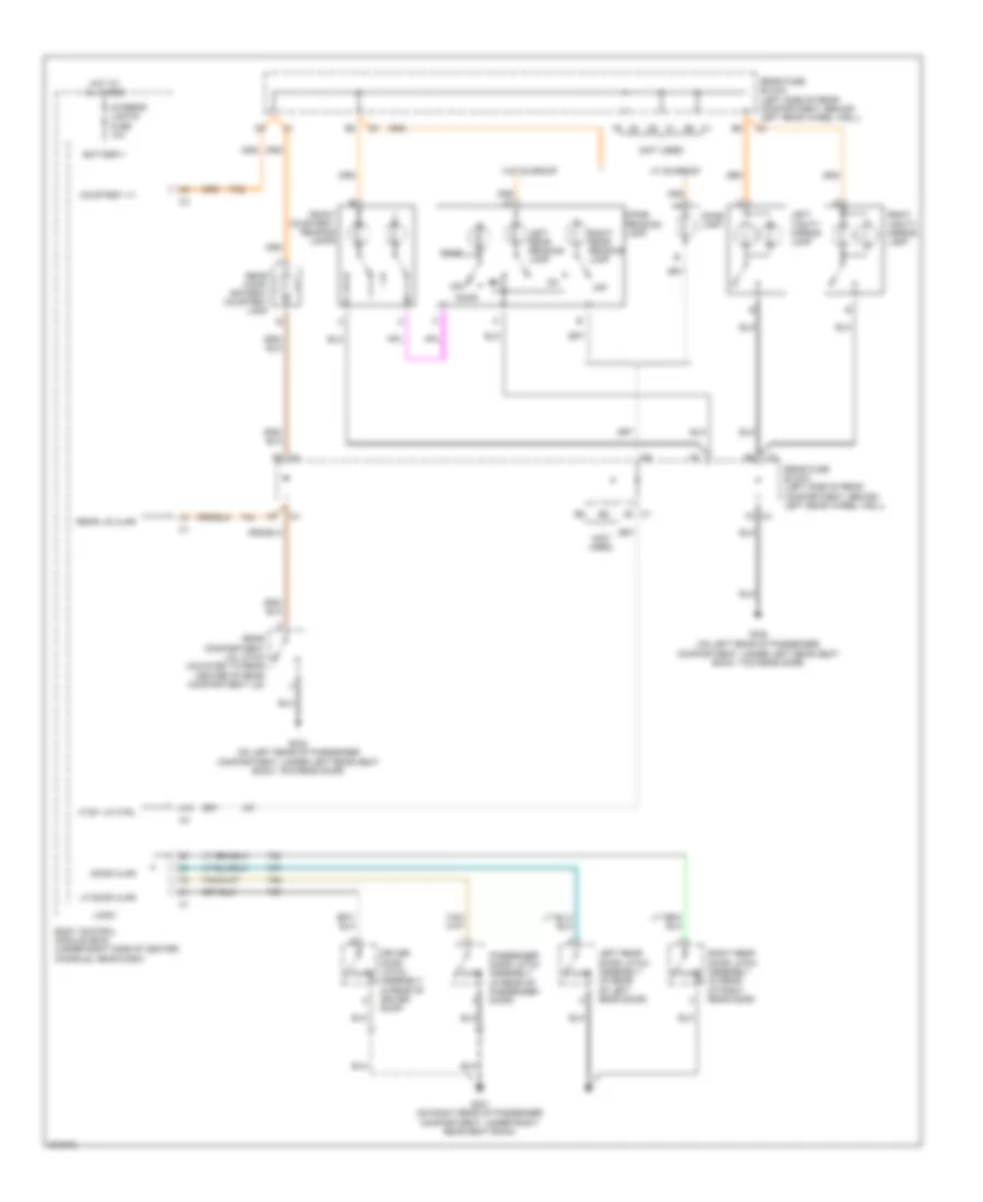 Courtesy Lamps Wiring Diagram for Pontiac G6 2005