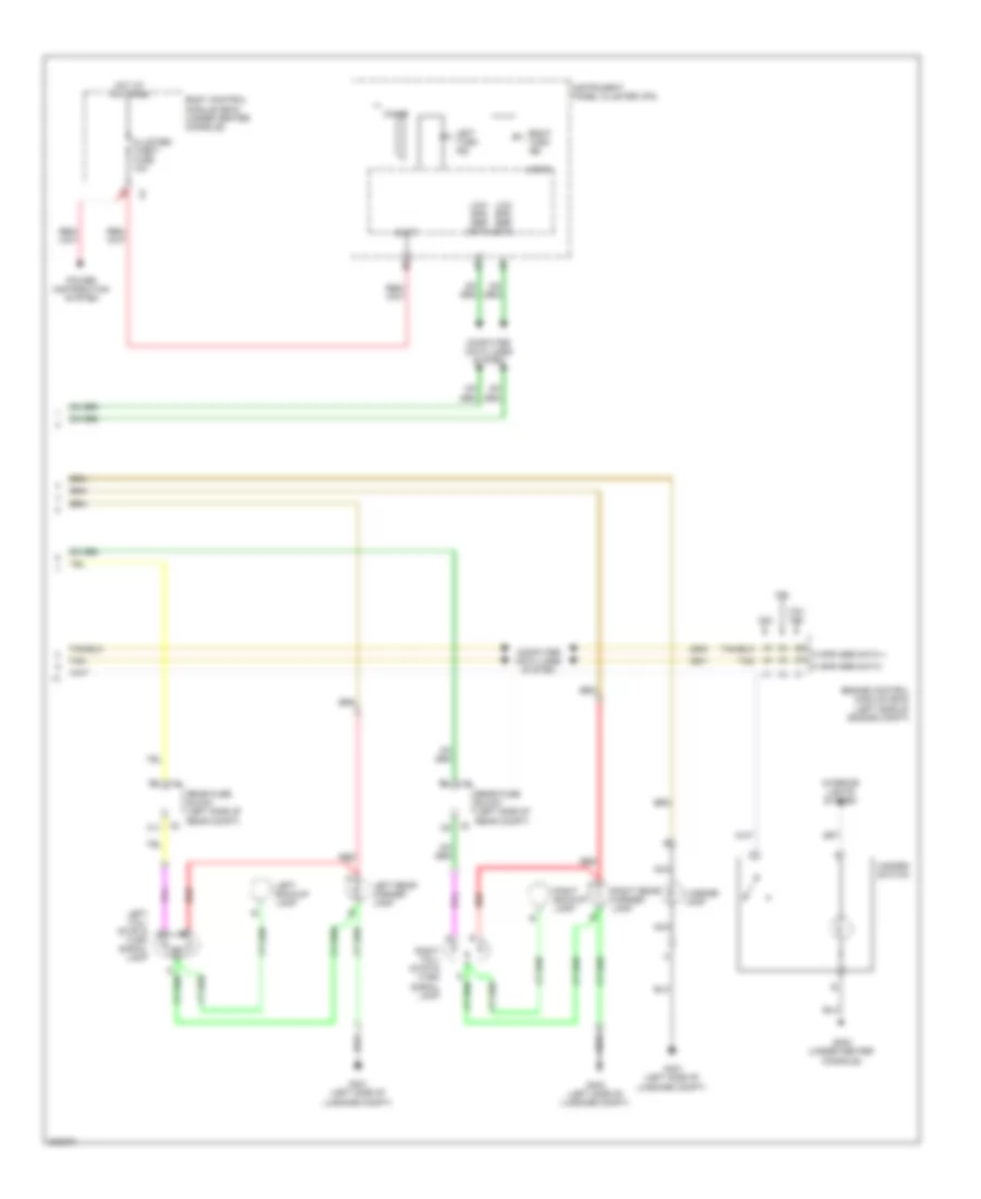 Exterior Lamps Wiring Diagram (2 of 2) for Pontiac G6 2009