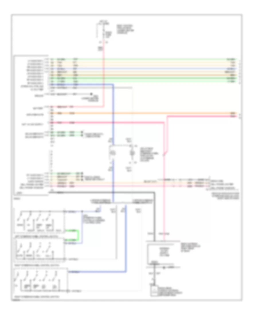 8-Speaker System Wiring Diagram, Except Convertible (1 of 2) for Pontiac G6 2009