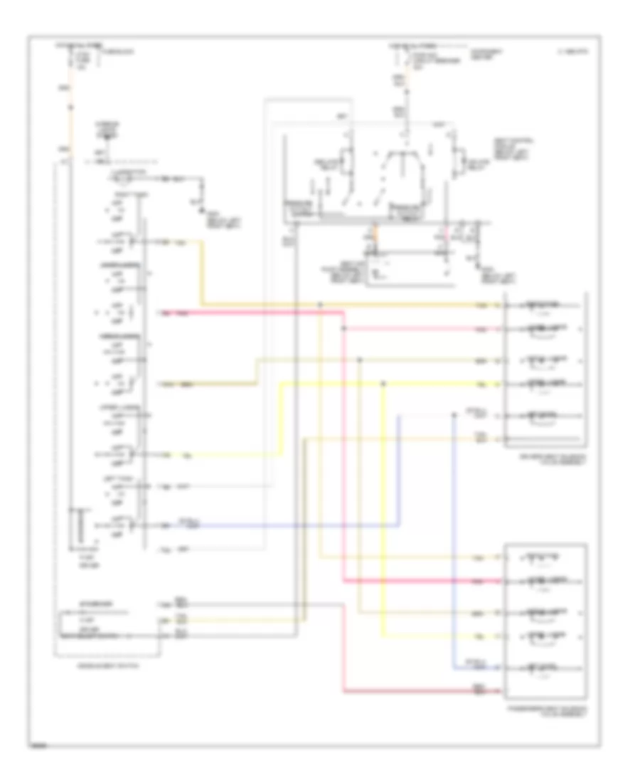 Lumbar Wiring Diagram, with STE for Pontiac Grand Prix LE 1992