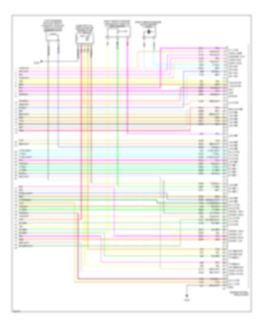 3.6L VIN 7, Engine Performance Wiring Diagram (6 of 6) for Pontiac G6 GXP 2009