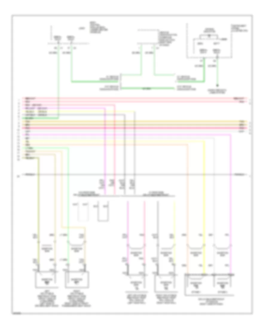 Supplemental Restraints Wiring Diagram 2 of 3 for Pontiac G6 GXP 2009