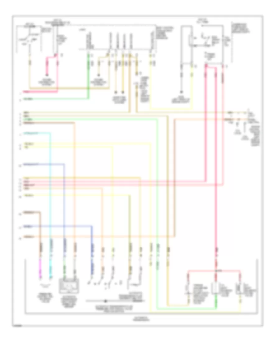 3 5L VIN N Transmission Wiring Diagram 2 of 2 for Pontiac G6 GXP 2009