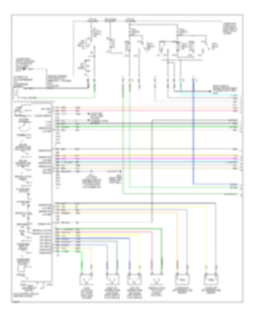 3 8L VIN 4 Automatic A C Wiring Diagram 1 of 2 for Pontiac Grand Prix GT 2005