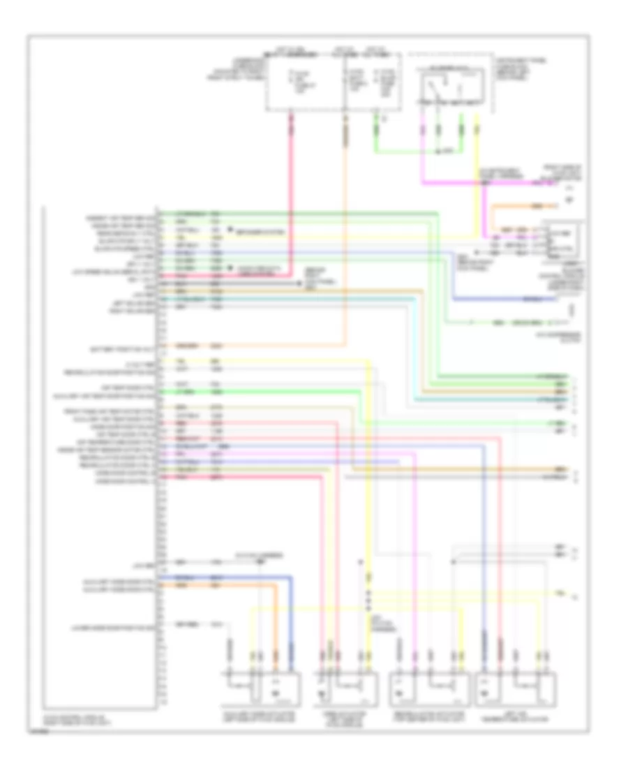 Automatic A C Wiring Diagram 1 of 2 for Pontiac G8 GT 2009