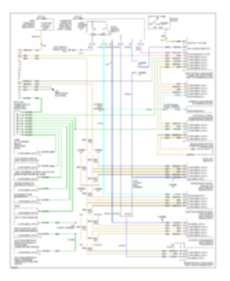Computer Data Lines Wiring Diagram for Pontiac G8 GT 2009