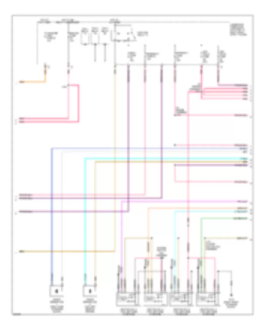 6.0L VIN Y, Engine Performance Wiring Diagram (3 of 5) for Pontiac G8 GT 2009