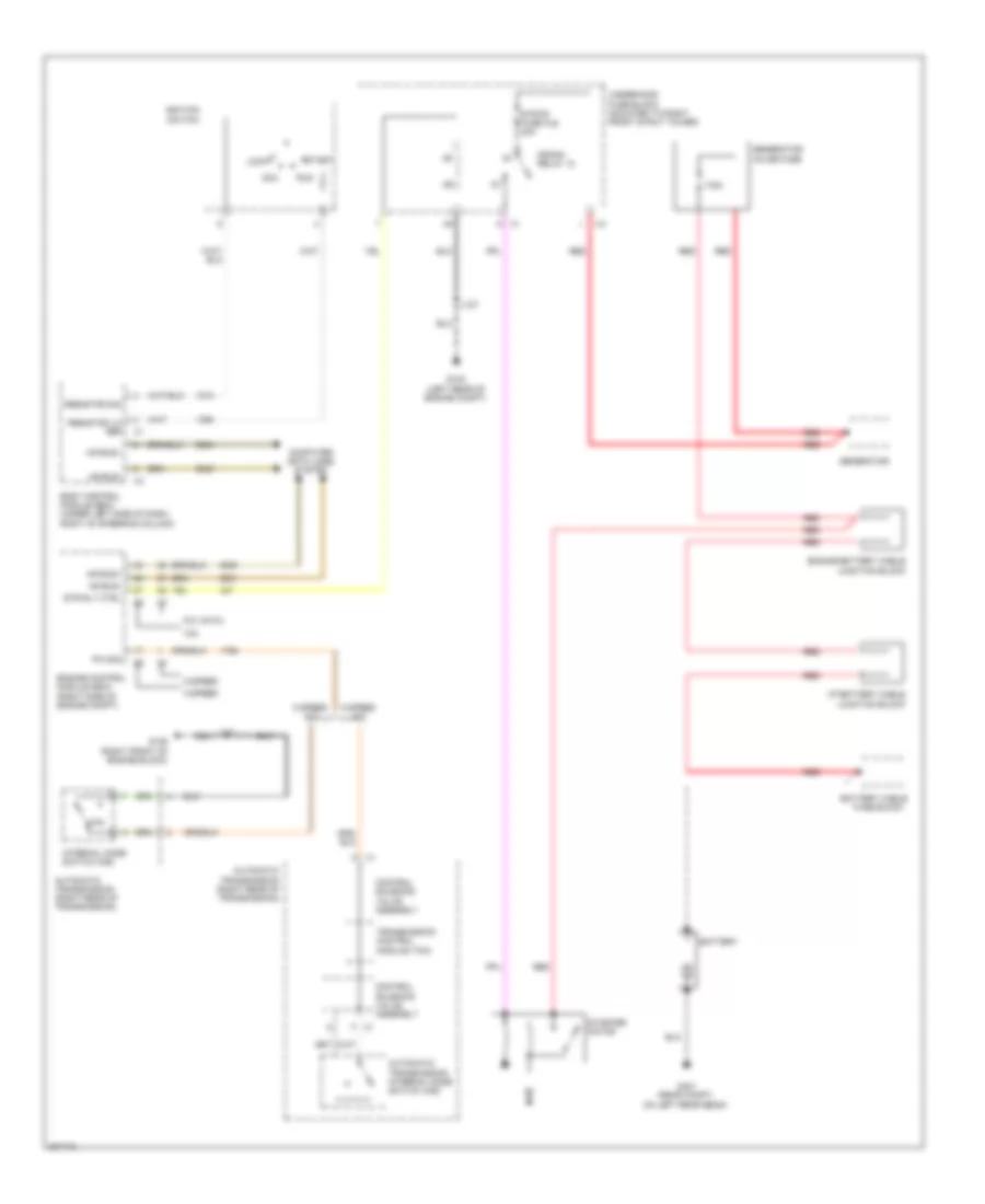 Starting Wiring Diagram for Pontiac G8 GT 2009