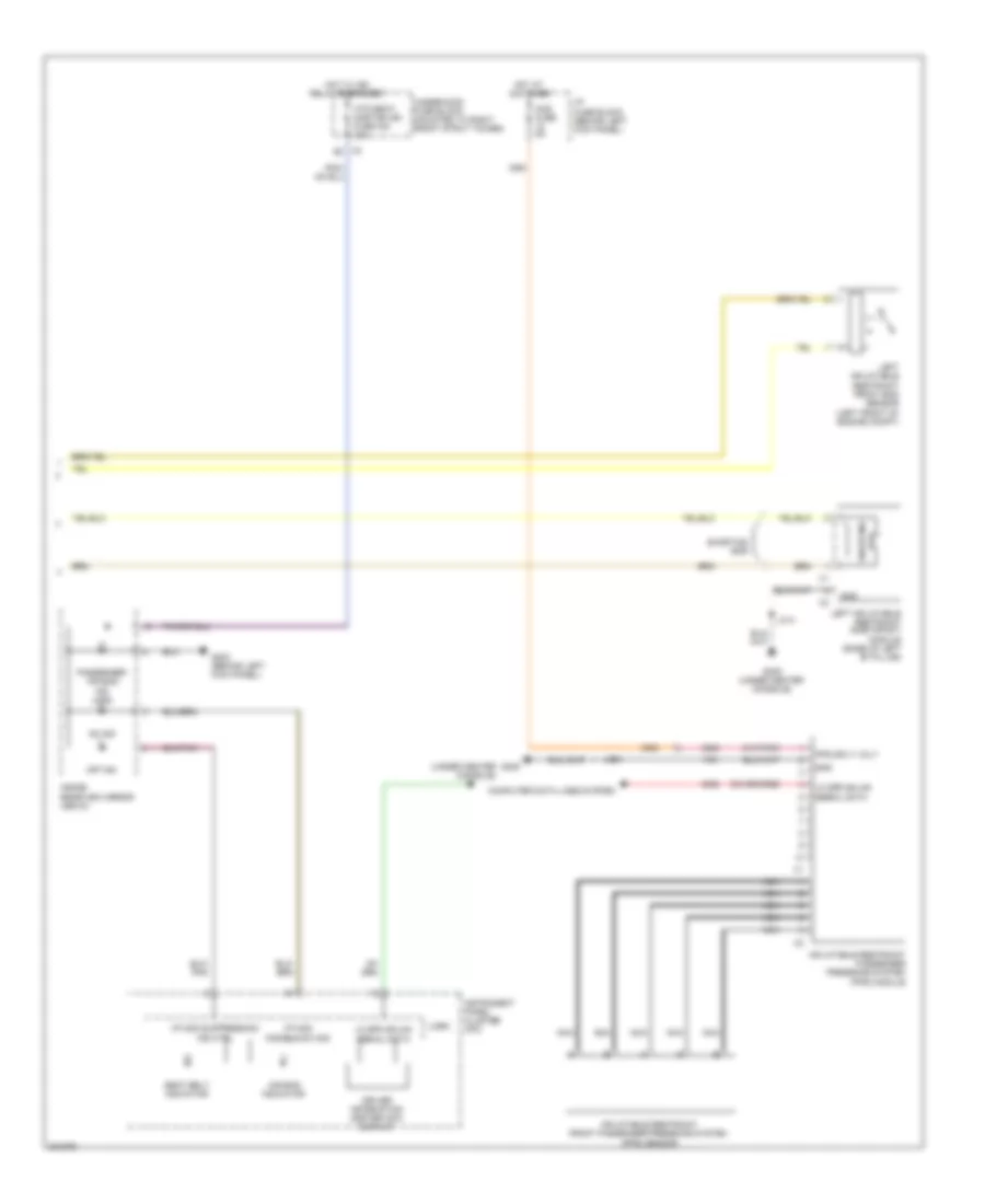 Supplemental Restraints Wiring Diagram 3 of 3 for Pontiac G8 GT 2009