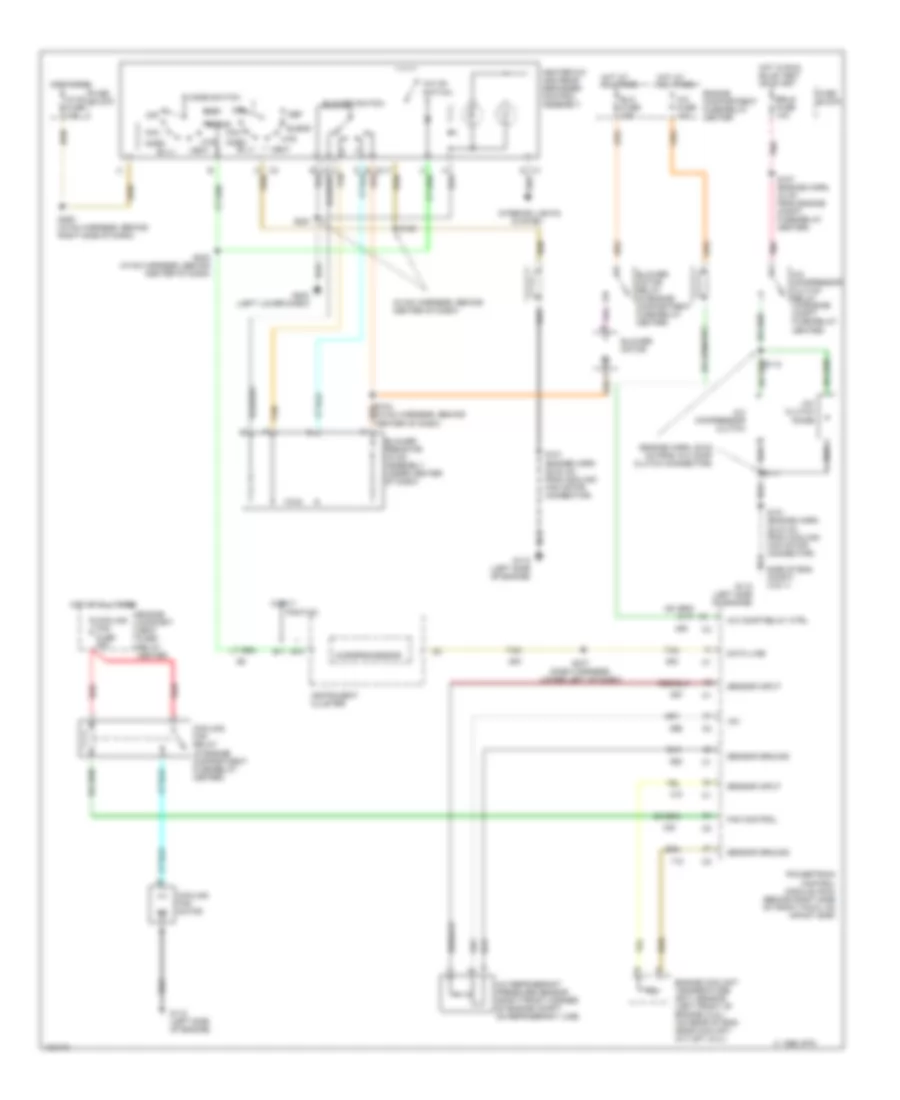 A C Wiring Diagram for Pontiac Sunfire GT 1998
