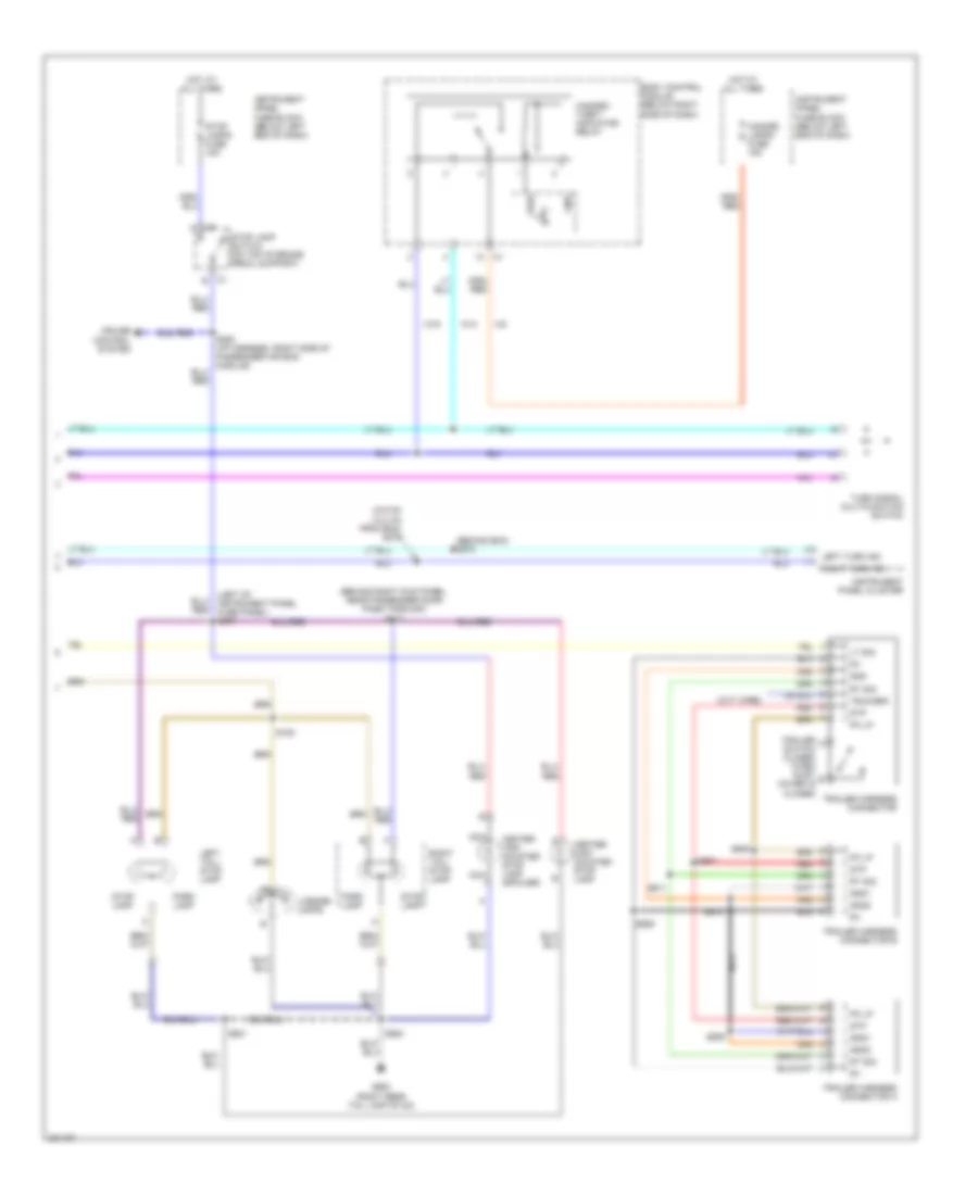 Exterior Lamps Wiring Diagram (2 of 2) for Pontiac GTO 2005