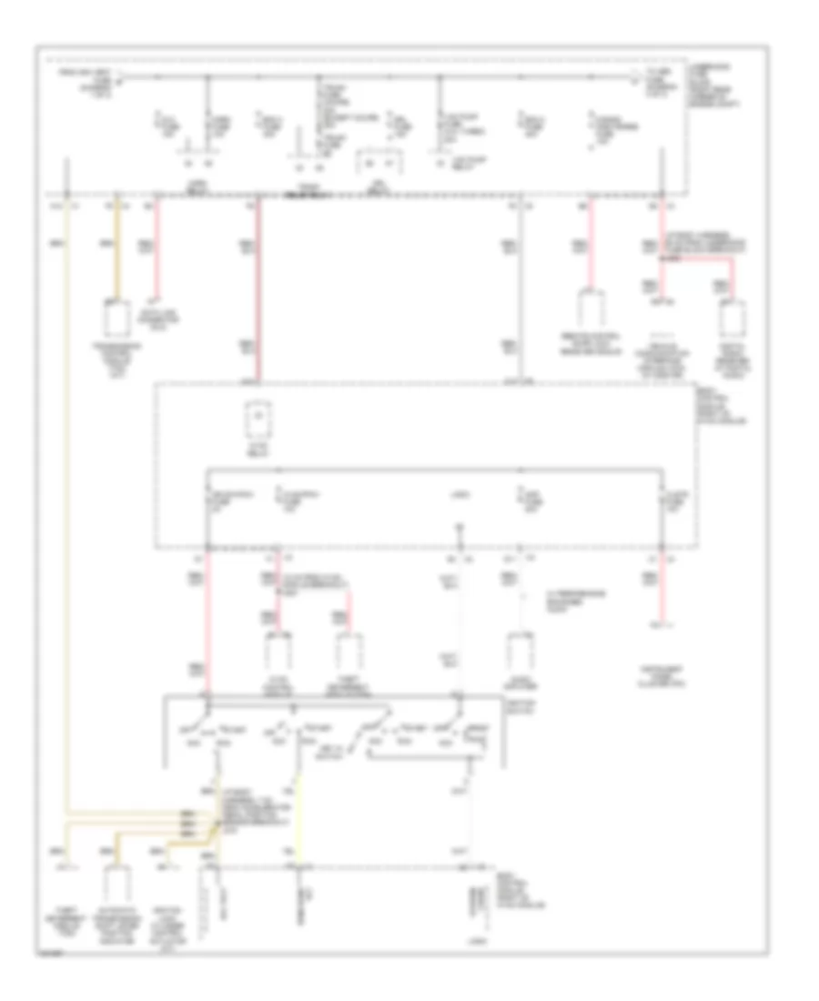 Power Distribution Wiring Diagram 2 of 3 for Pontiac Solstice 2009