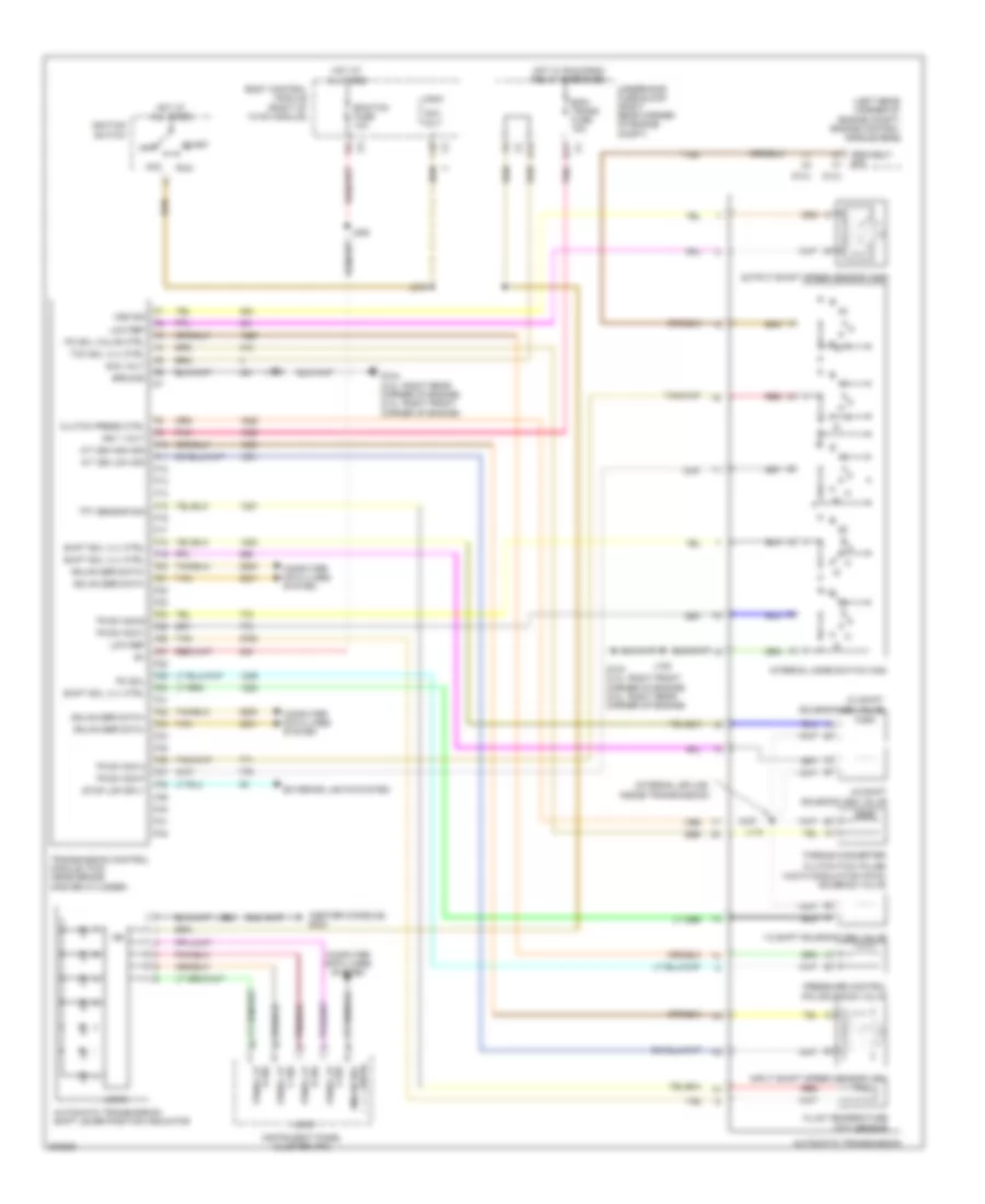 Transmission Wiring Diagram for Pontiac Solstice 2009